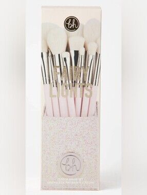 bh Cosmetics Fairy Lights Pink Makeup Brush Set Limited Edition